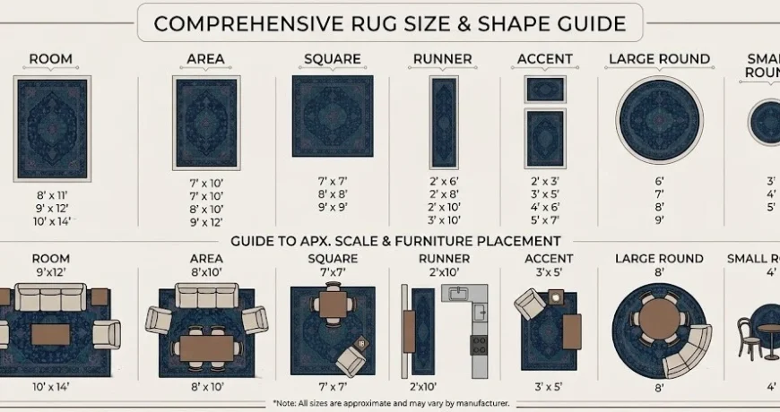 How to Choose the Right Rug Size