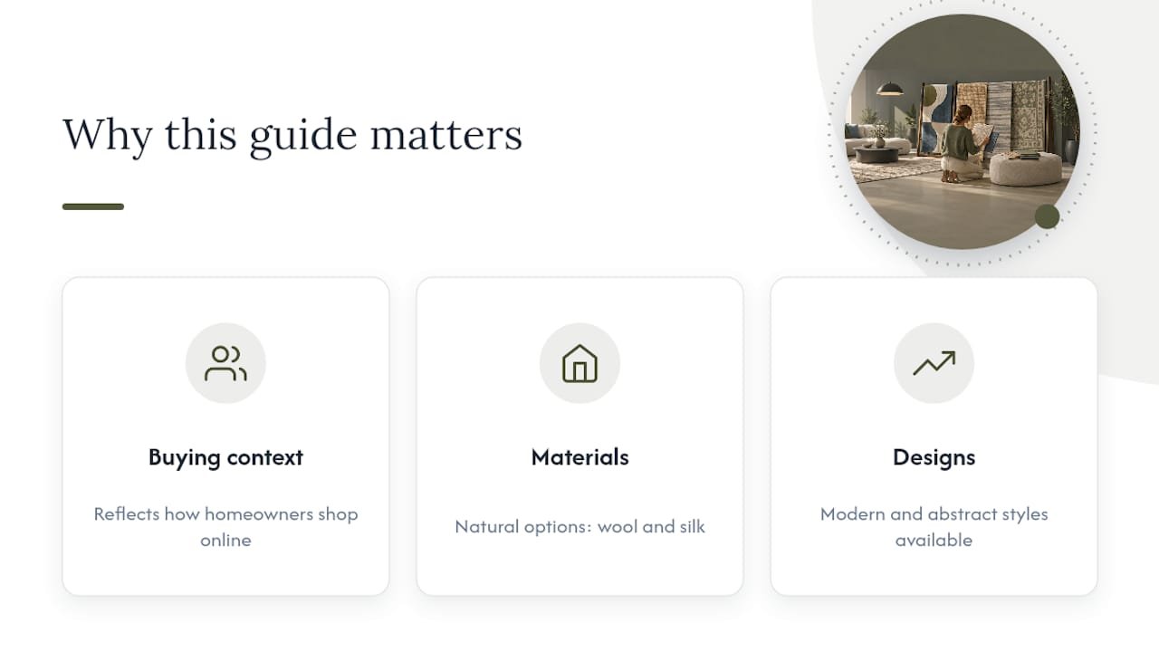 Why this guide draws on real buying experience — overview diagram